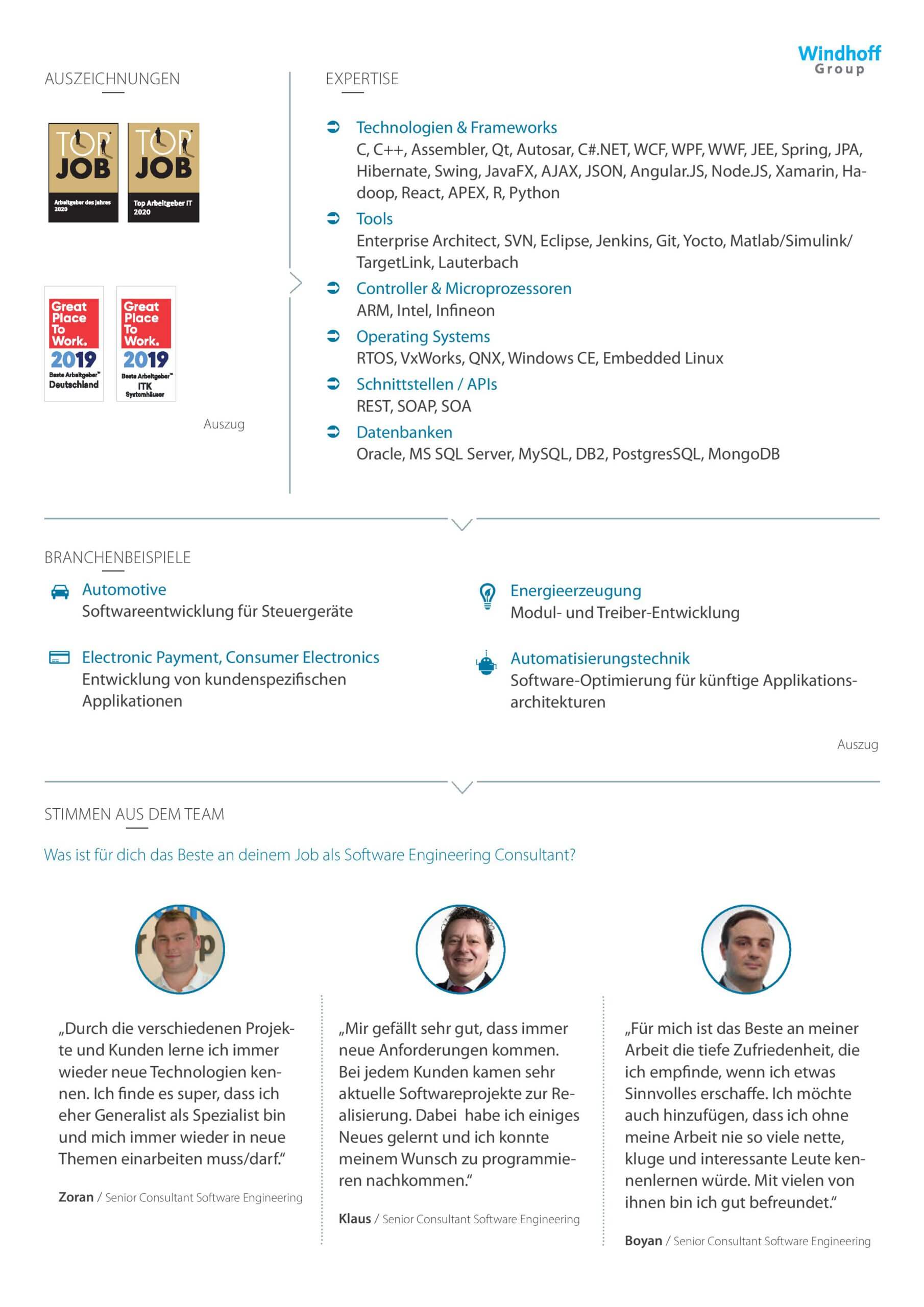 windhoff group_Steckbrief-Software-Engineering_2