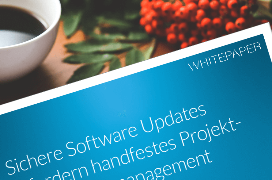 Whitepaper: Sichere Software Updates erforden handfestes Projekt- und Prozessmanagement
